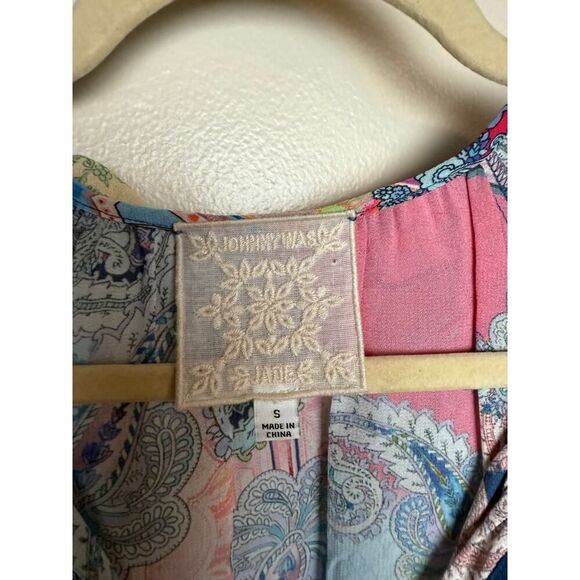 Johnny Was Daria Beaded Tassel Tunic Sz. S - Picture 4 of 7